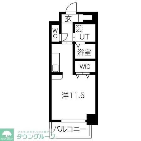 Casone asso(カゾーネ アッソ)の物件間取画像